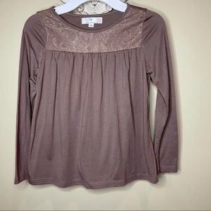 Peyton Bre Long sleeve tee. D-1